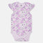 C&A Purple Floral Romper BS6119F
